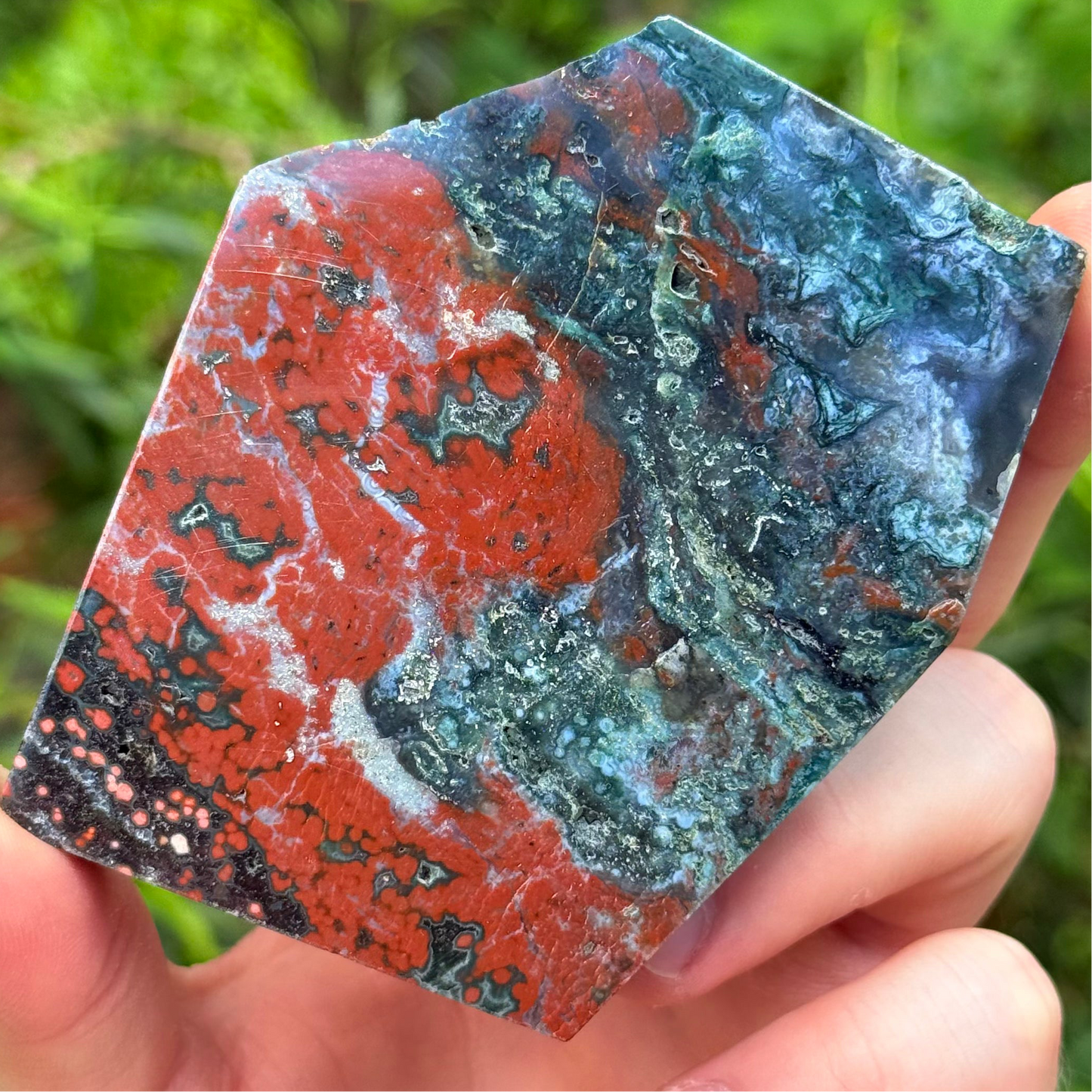 4” Veinless Jasper Slab