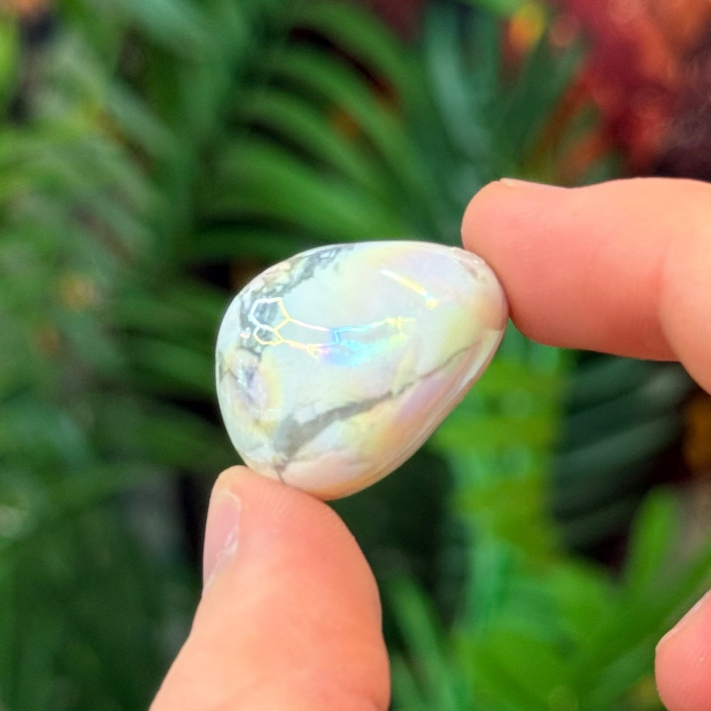 Aura Howlite Tumble AU4