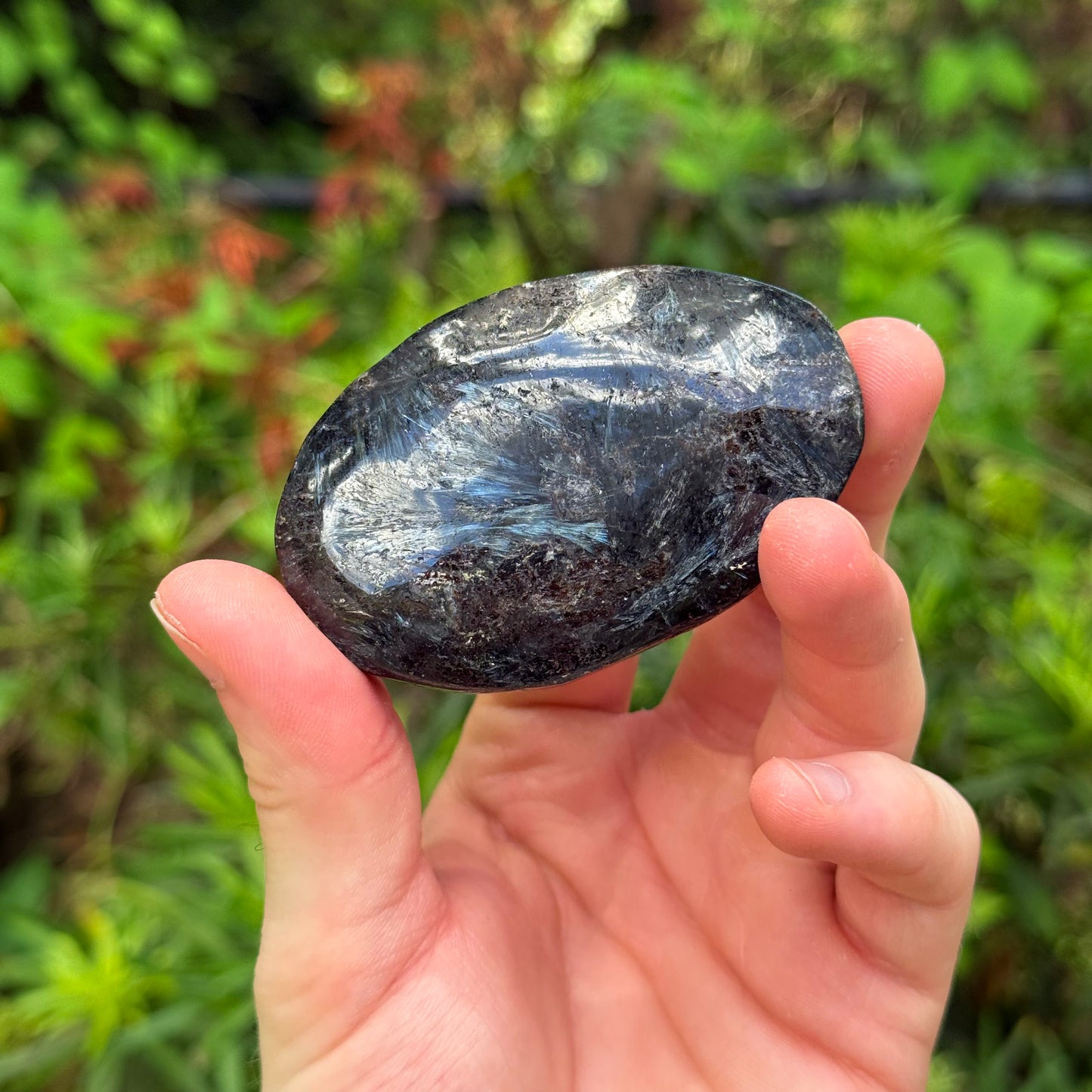 Arfvedsonite Palm 3.5”