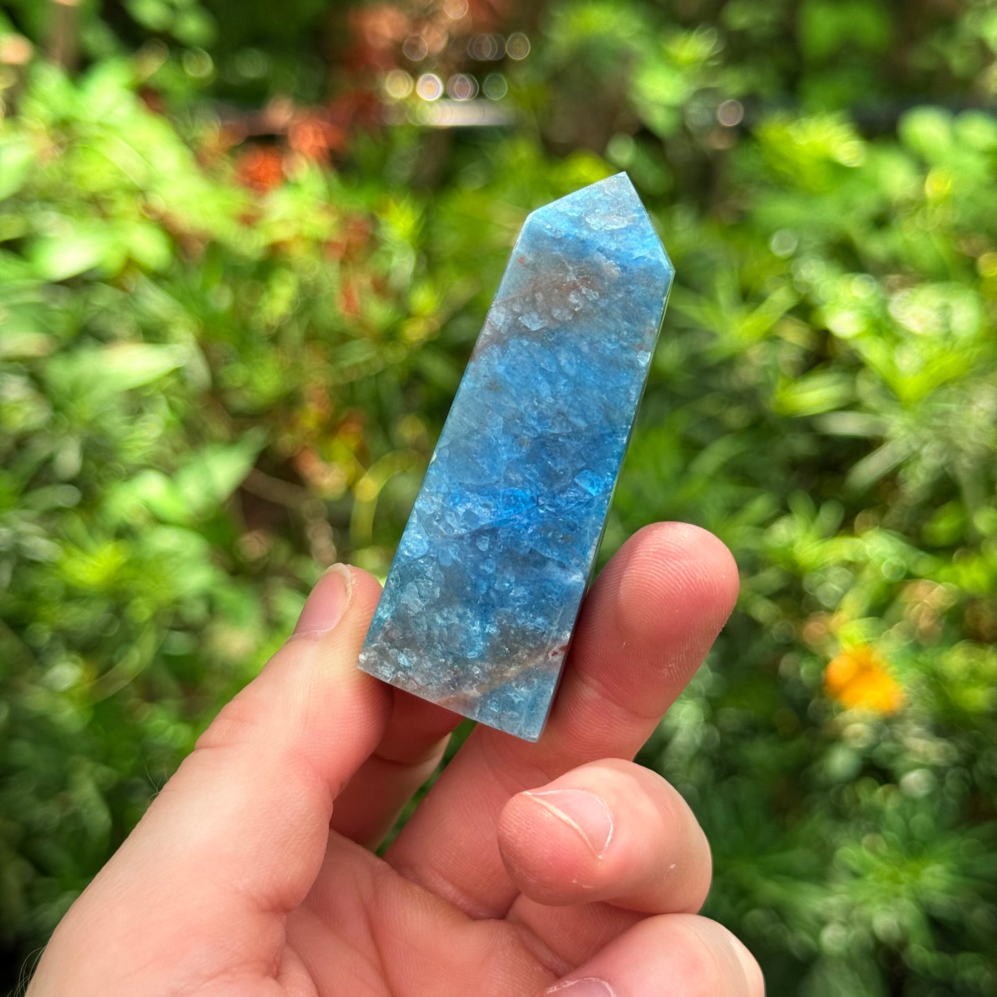 1.5” Blue Apatite Obelisk