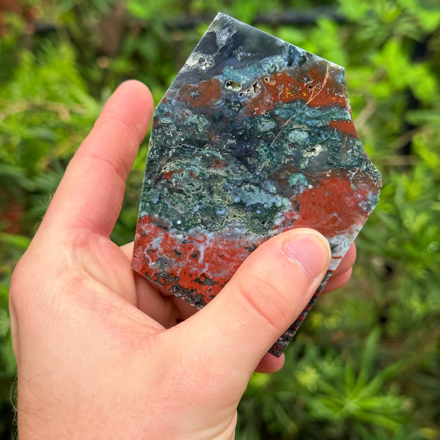4” Veinless Jasper Slab