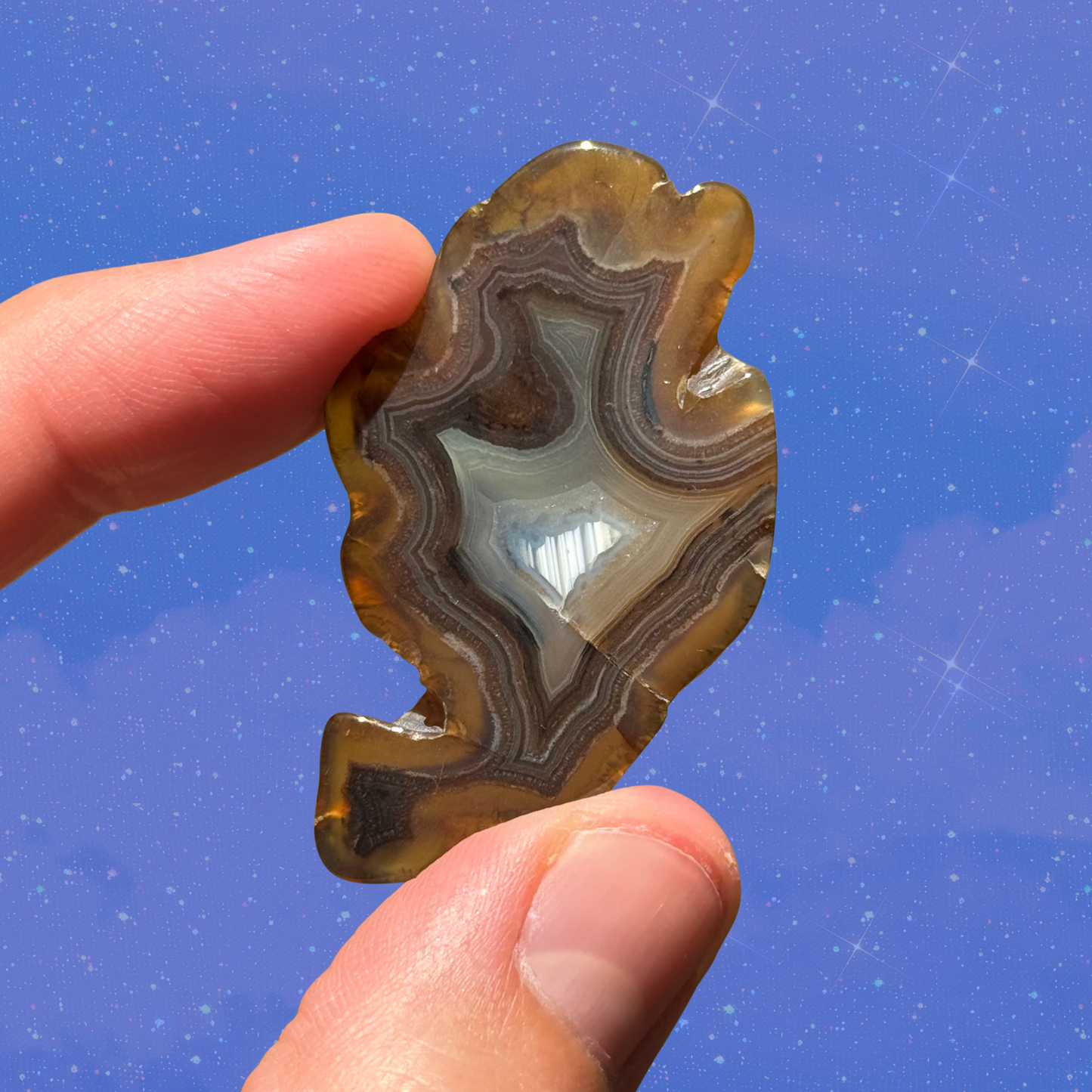 Beautiful Agate Slice AGC5
