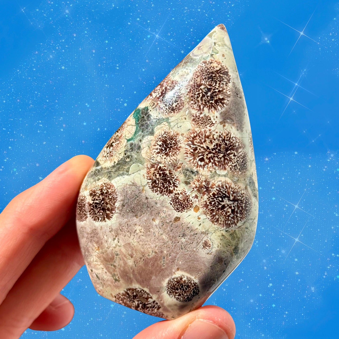 Red Flower Jasper Freeform (Russia)