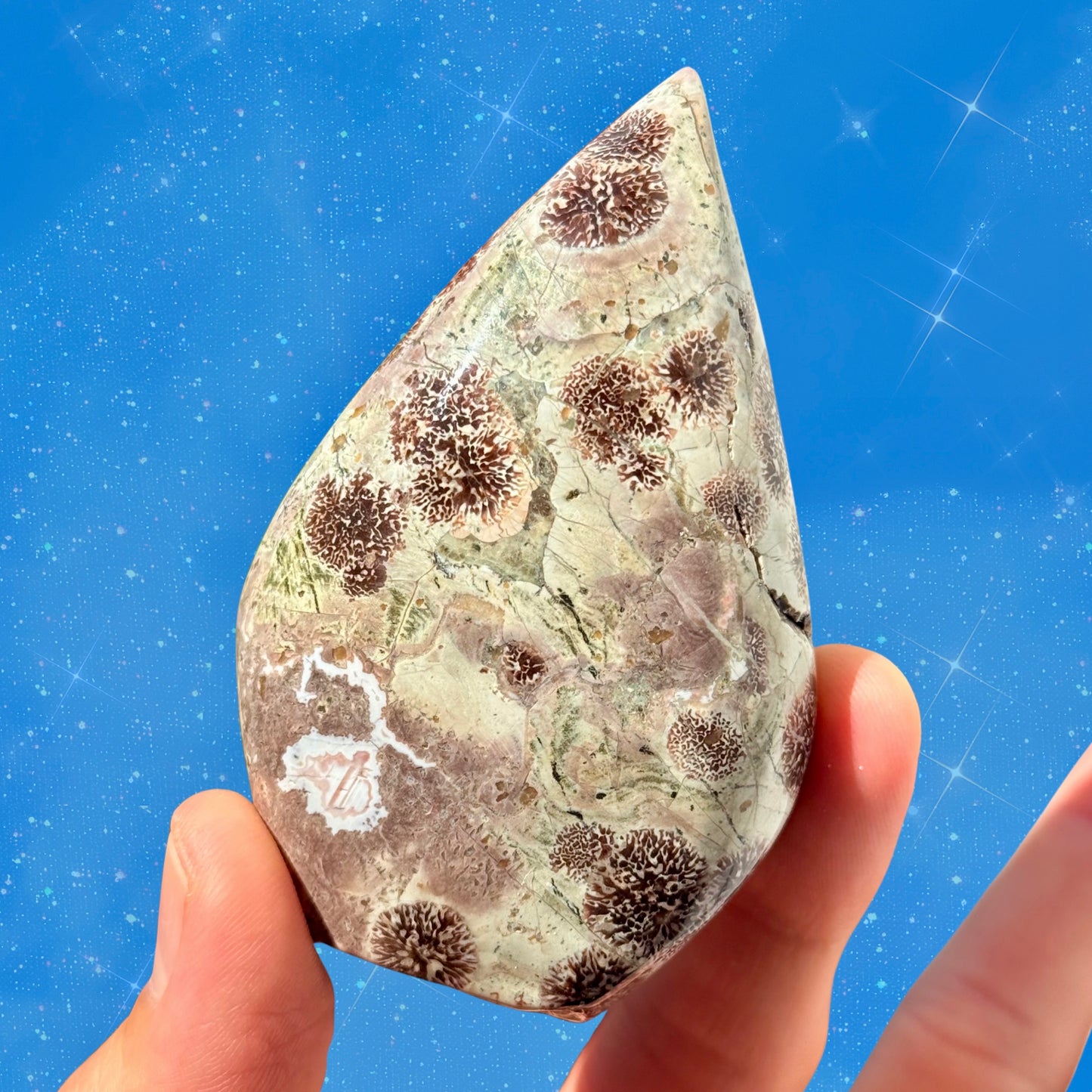 Red Flower Jasper Freeform (Russia)