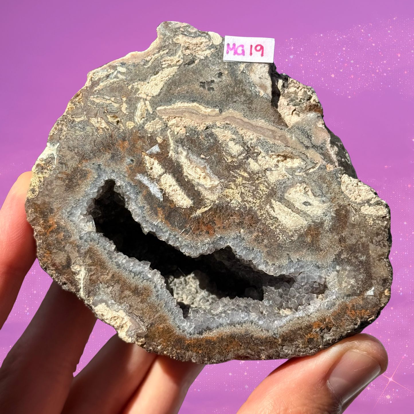 Chunky Mexican Agate Geode