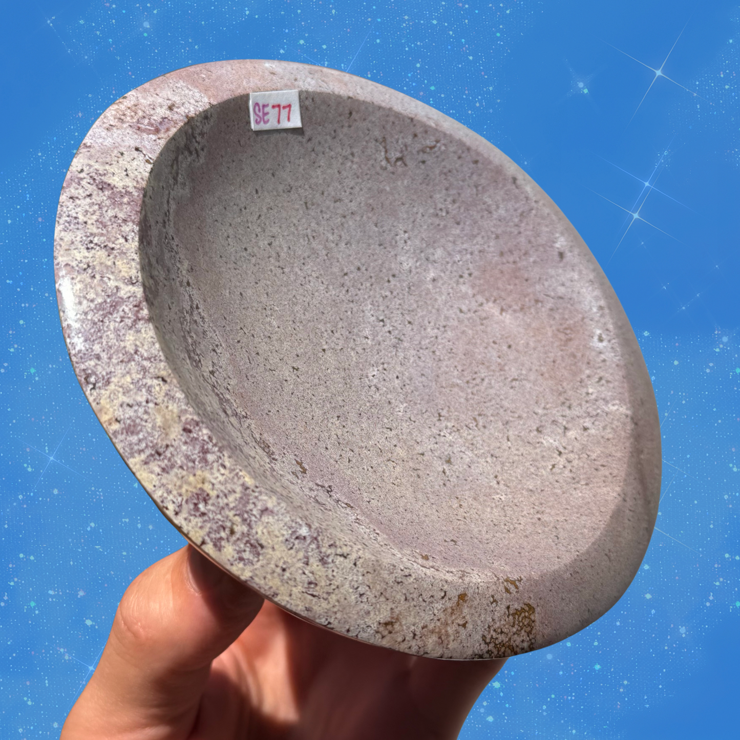 Purple Sea Jasper Bowl C16