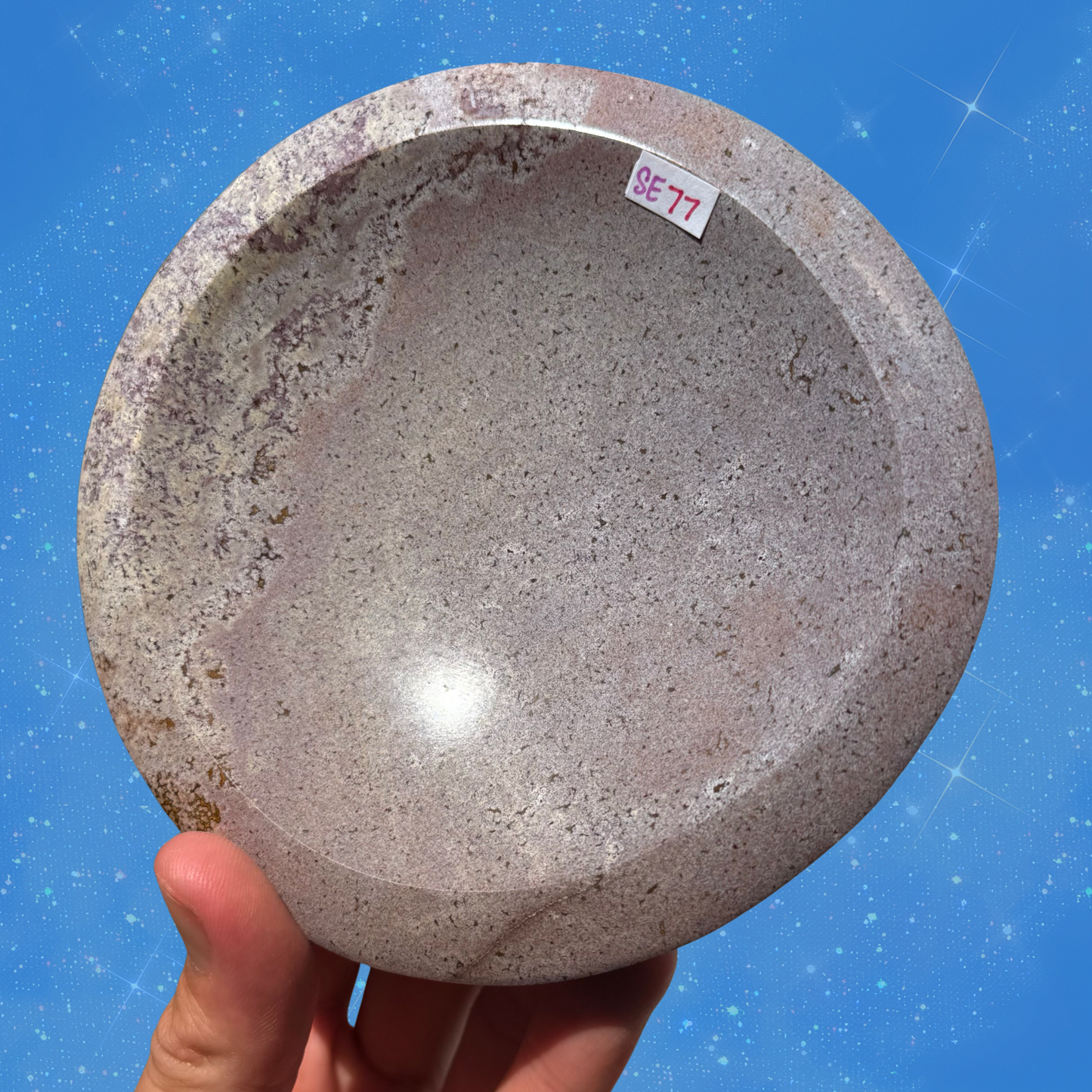 Purple Sea Jasper Bowl C16