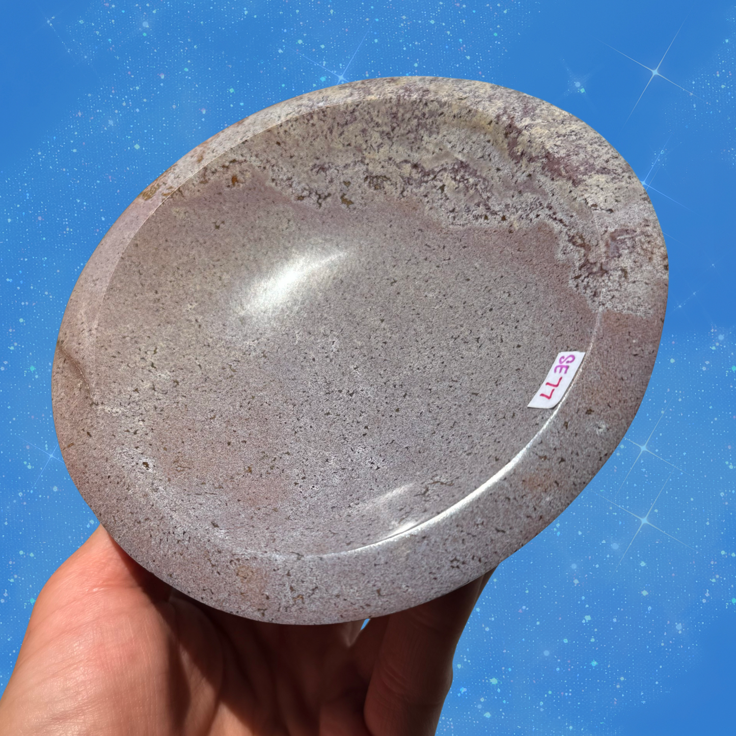 Purple Sea Jasper Bowl C16