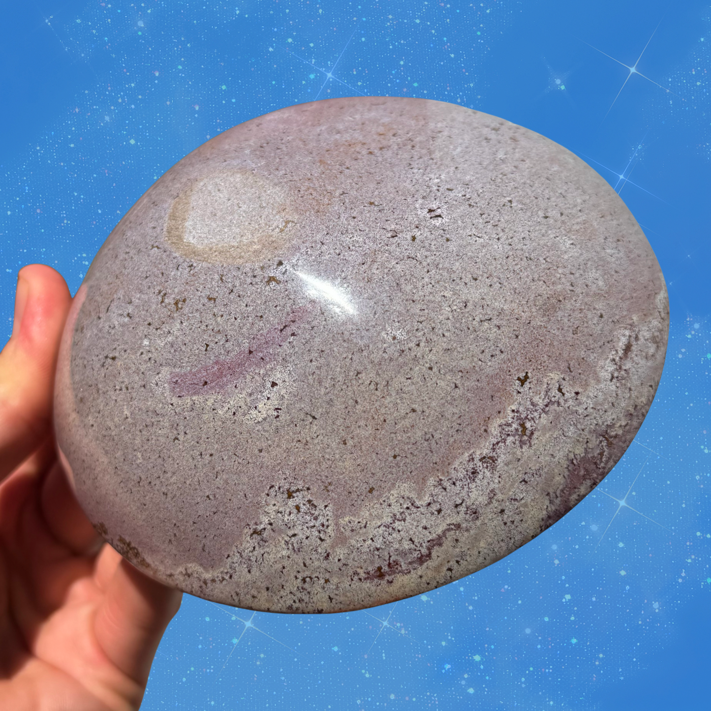 Purple Sea Jasper Bowl C16
