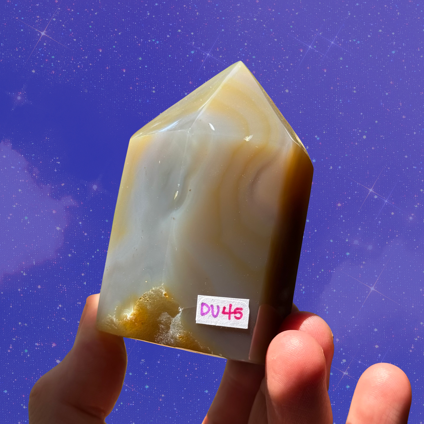 Druzy Agate Tower C16