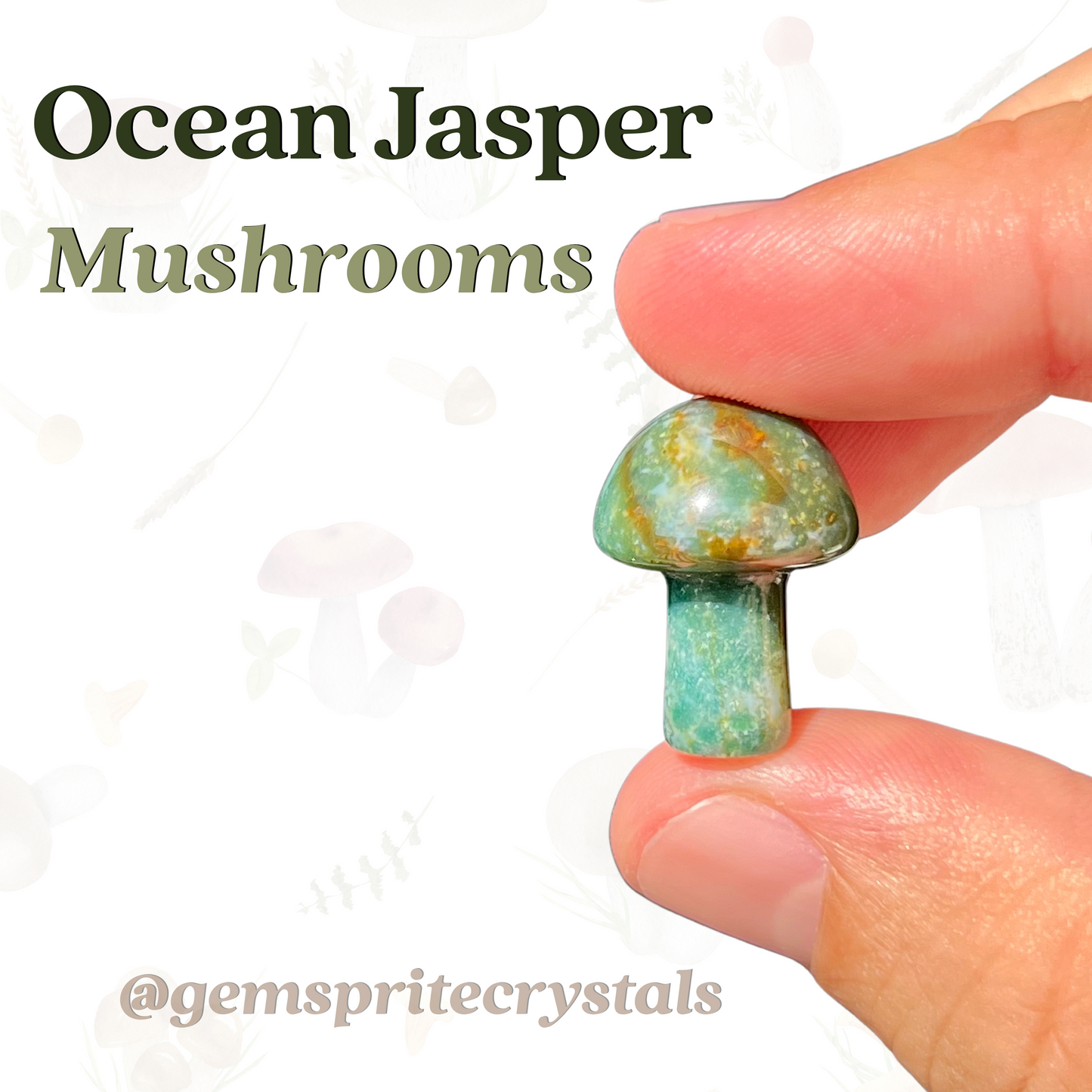 Ocean Jasper Mushroom