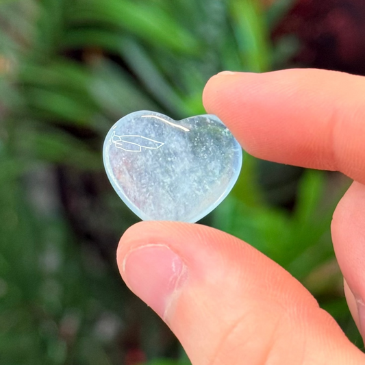 Aquamarine Heart AN12