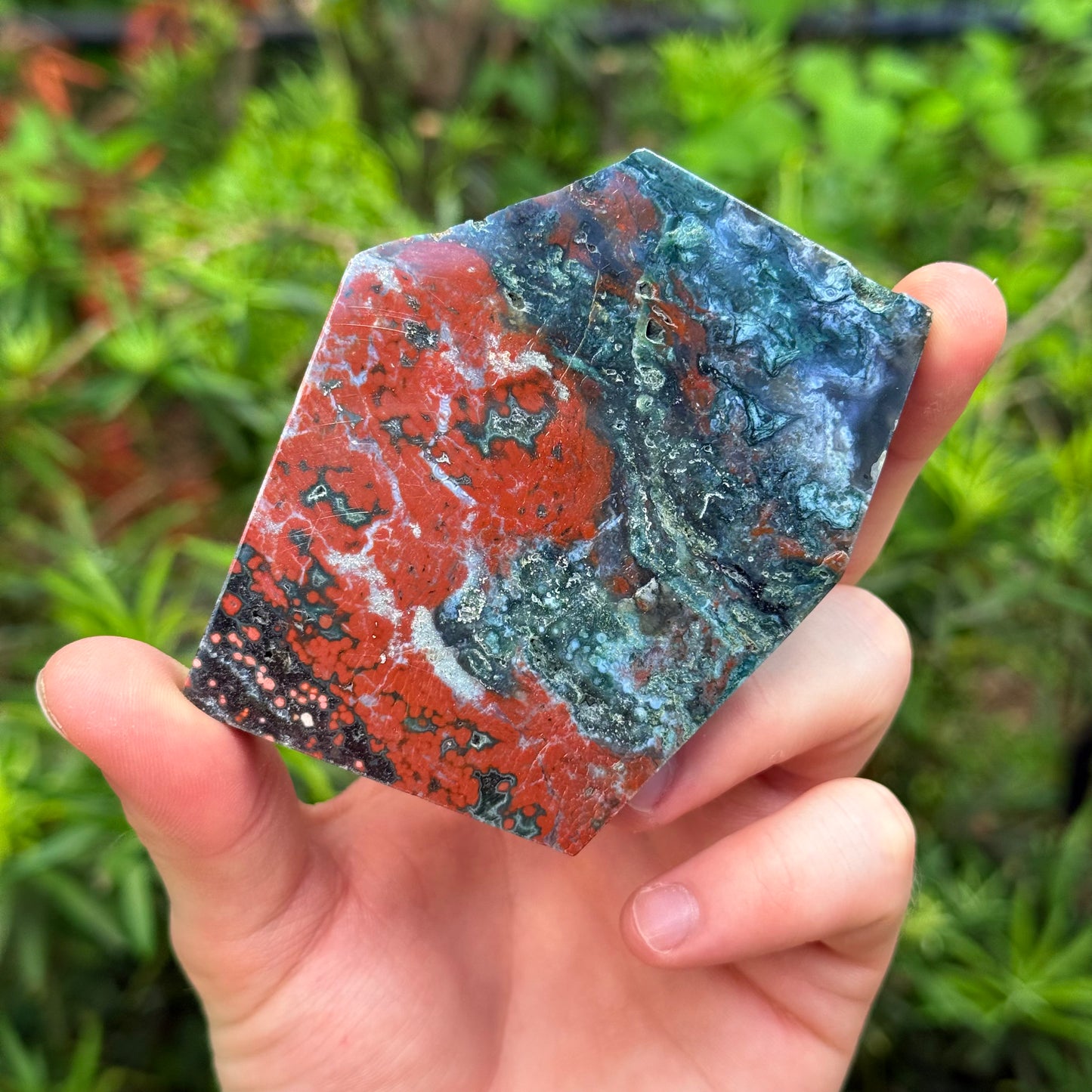 4” Veinless Jasper Slab