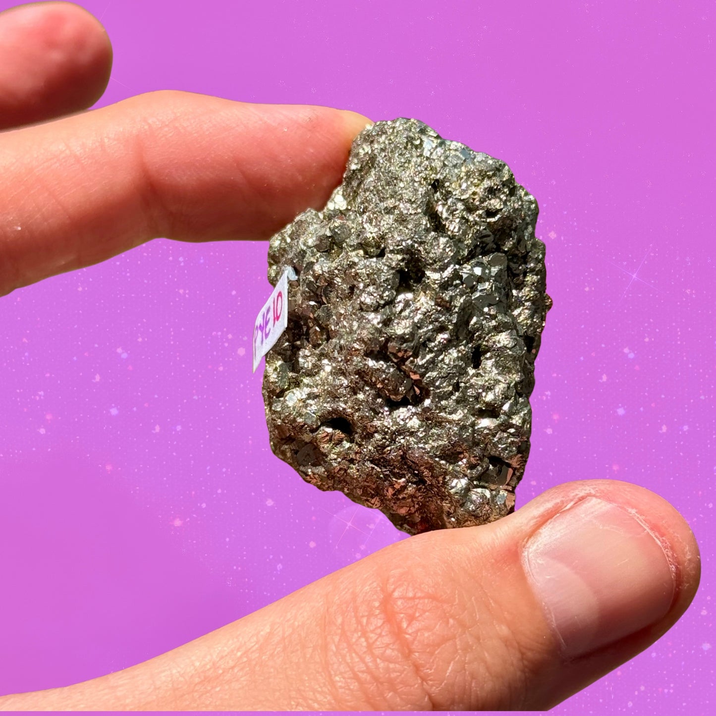 Precious Pyrite Cluster