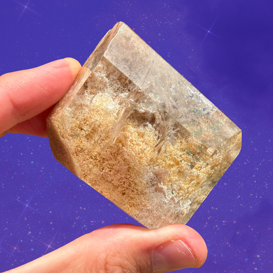 Feldspar Noodles Garden Quartz Freeform