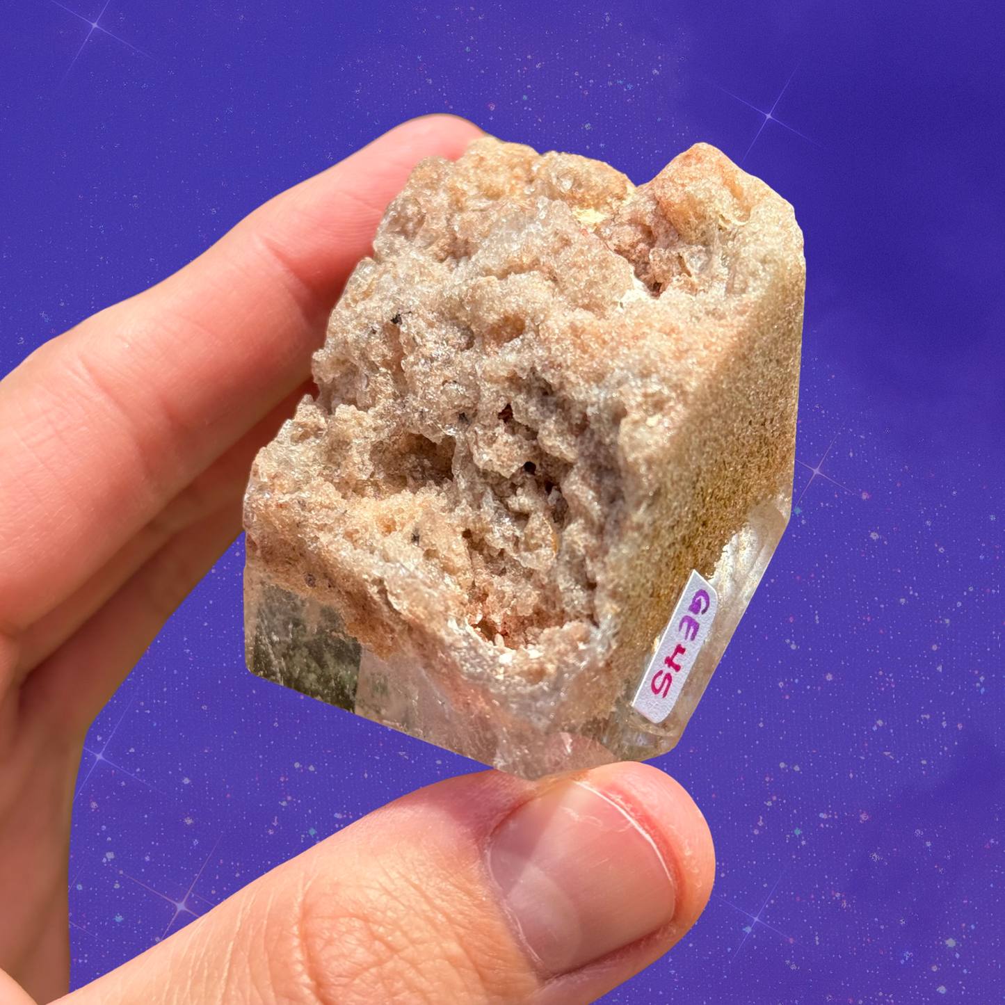 Feldspar Noodles Garden Quartz Freeform