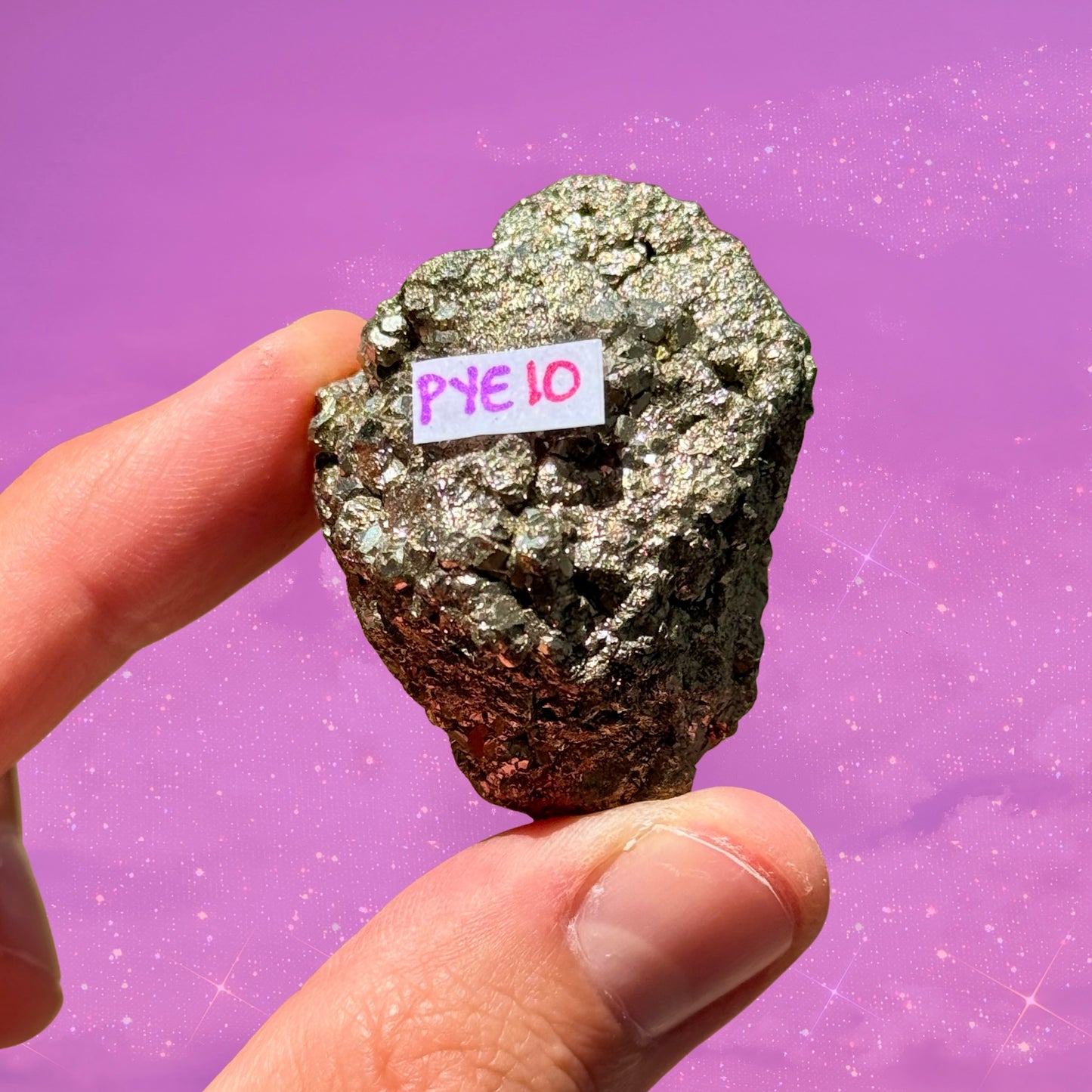 Precious Pyrite Cluster