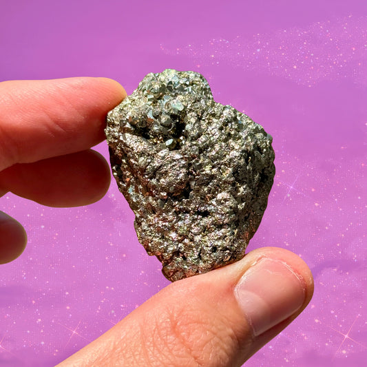 Precious Pyrite Cluster