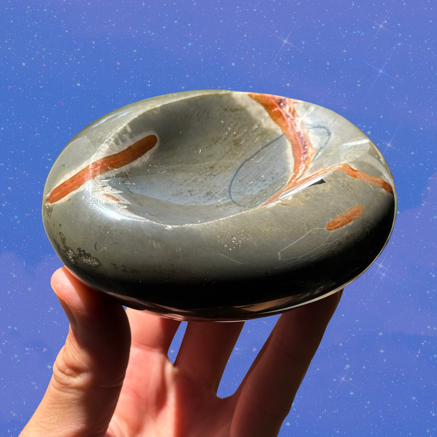 Polychrome Jasper Bowl C16
