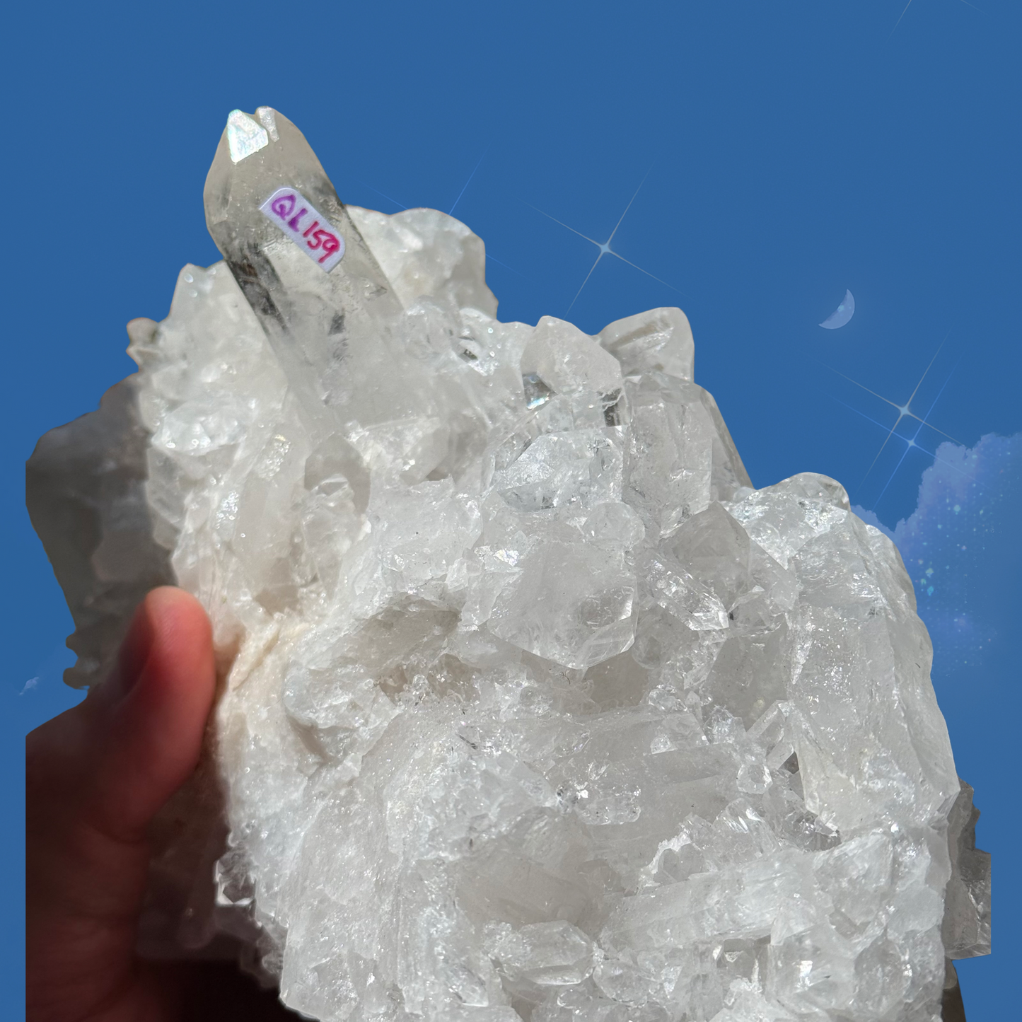 XL Quartz Cluster C19