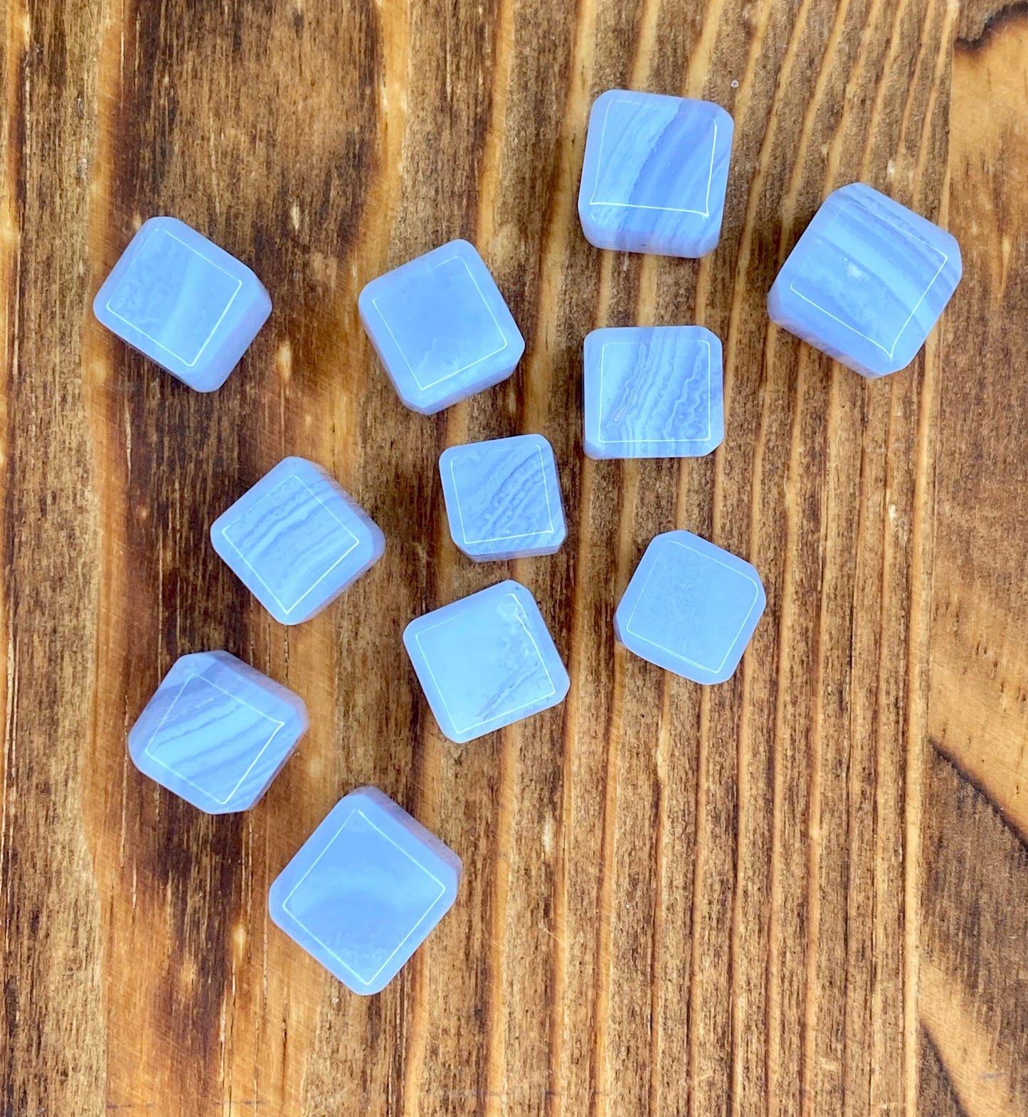 Blue Lace Agate Cube