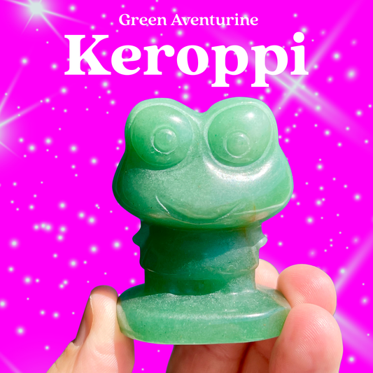Green Aventurine Keroppi