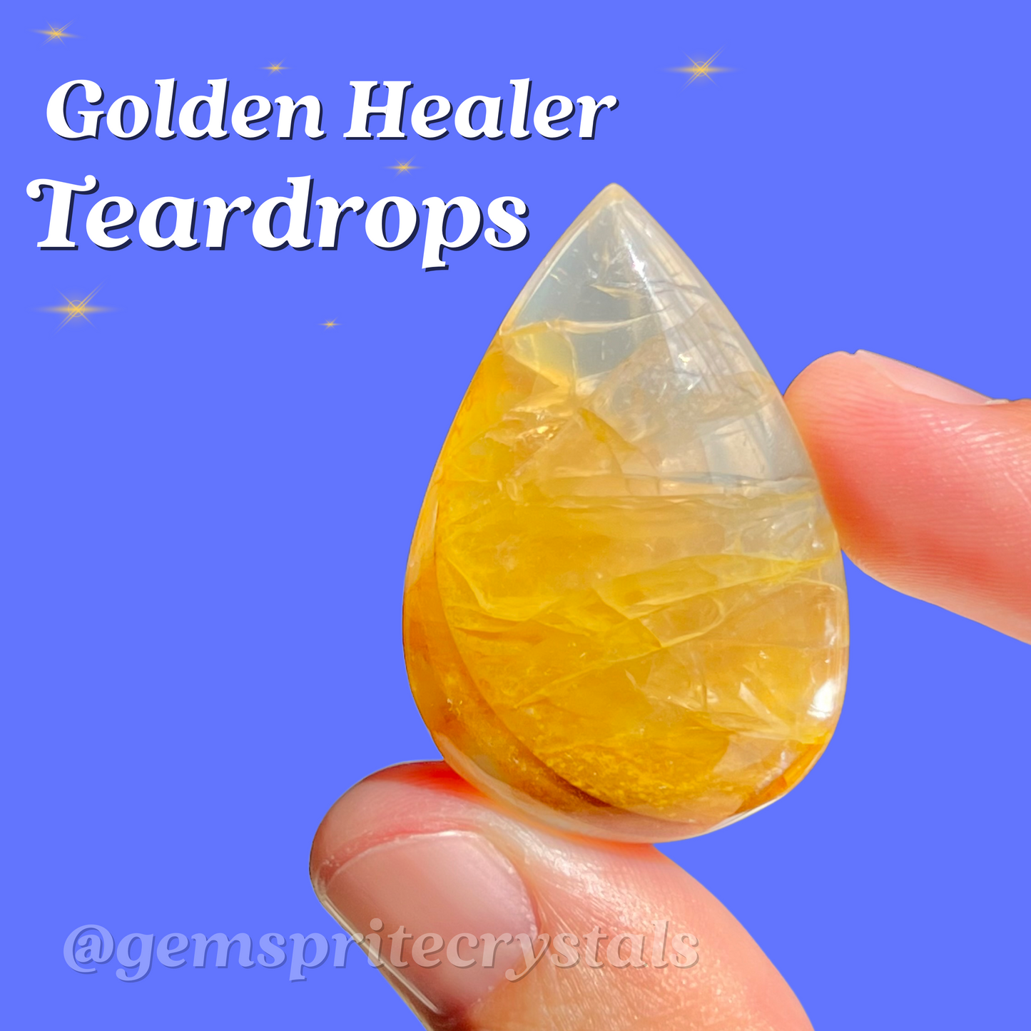 Golden Healer Teardrops
