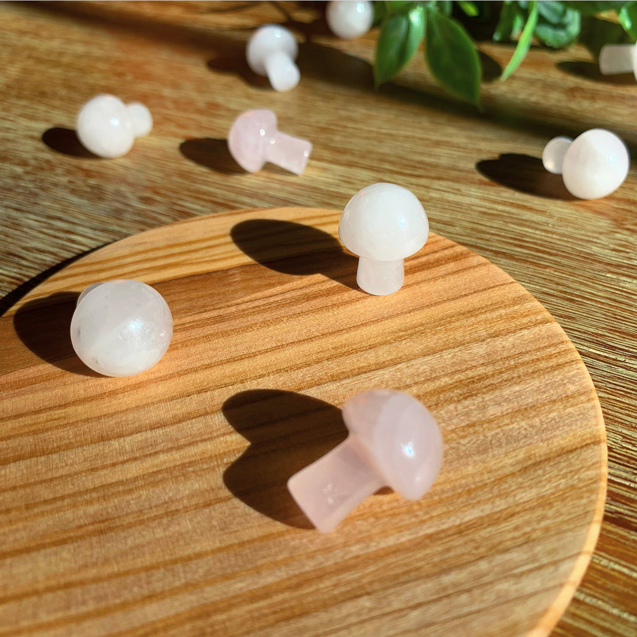 Rose Quartz Mushroom