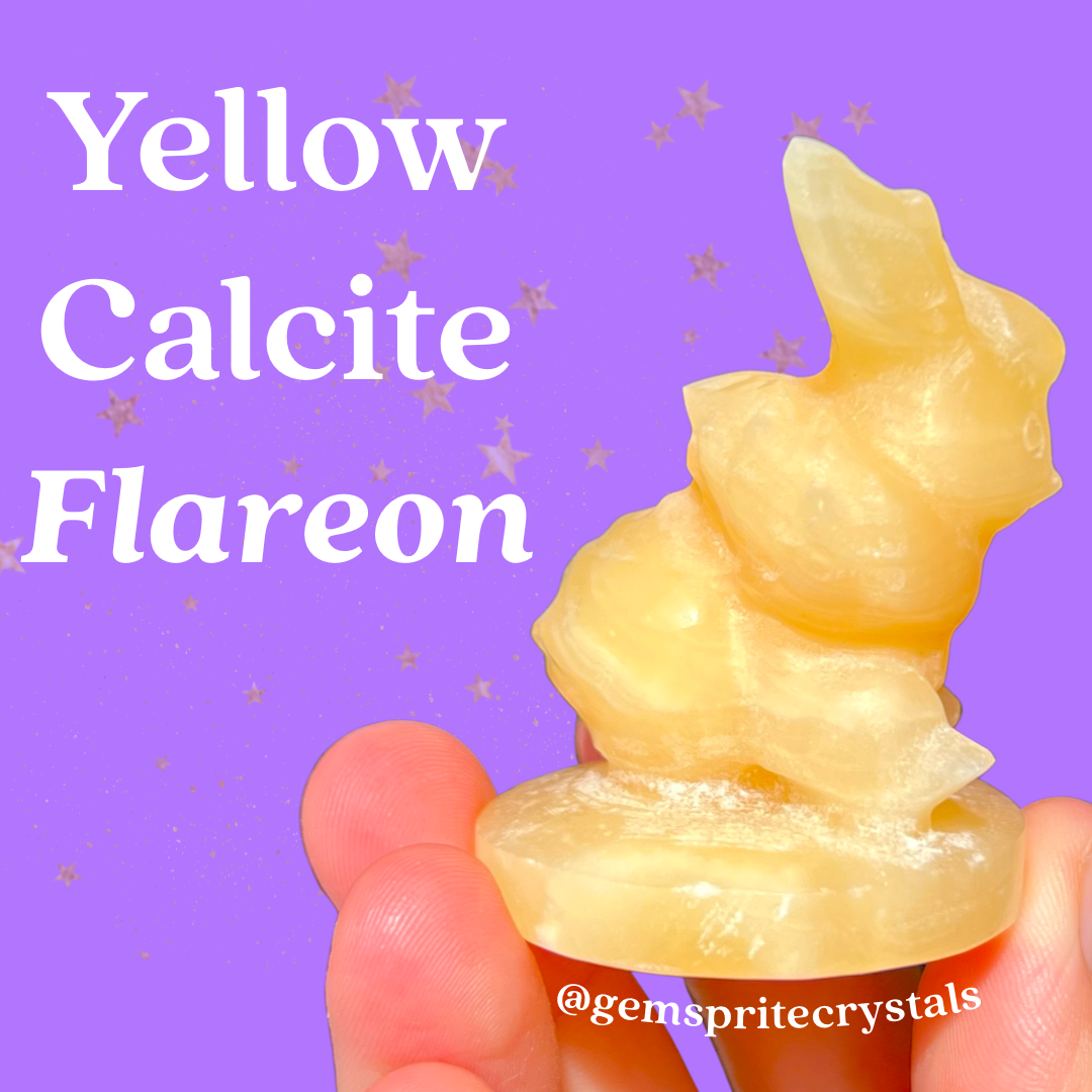 Yellow Calcite Flareon
