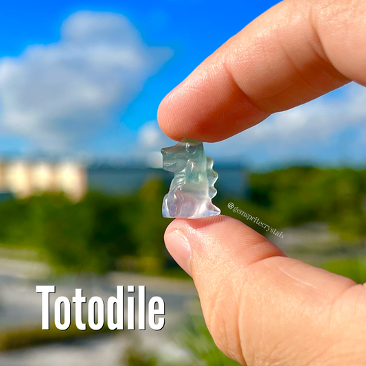 Mini Fluorite Totodile