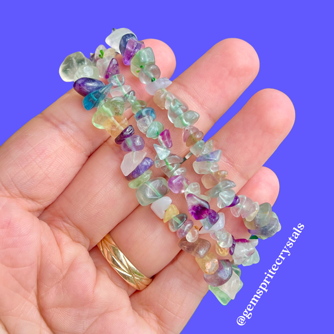 Rainbow Fluorite Bracelet