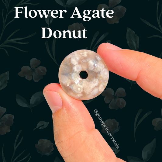 Flower Agate Donut