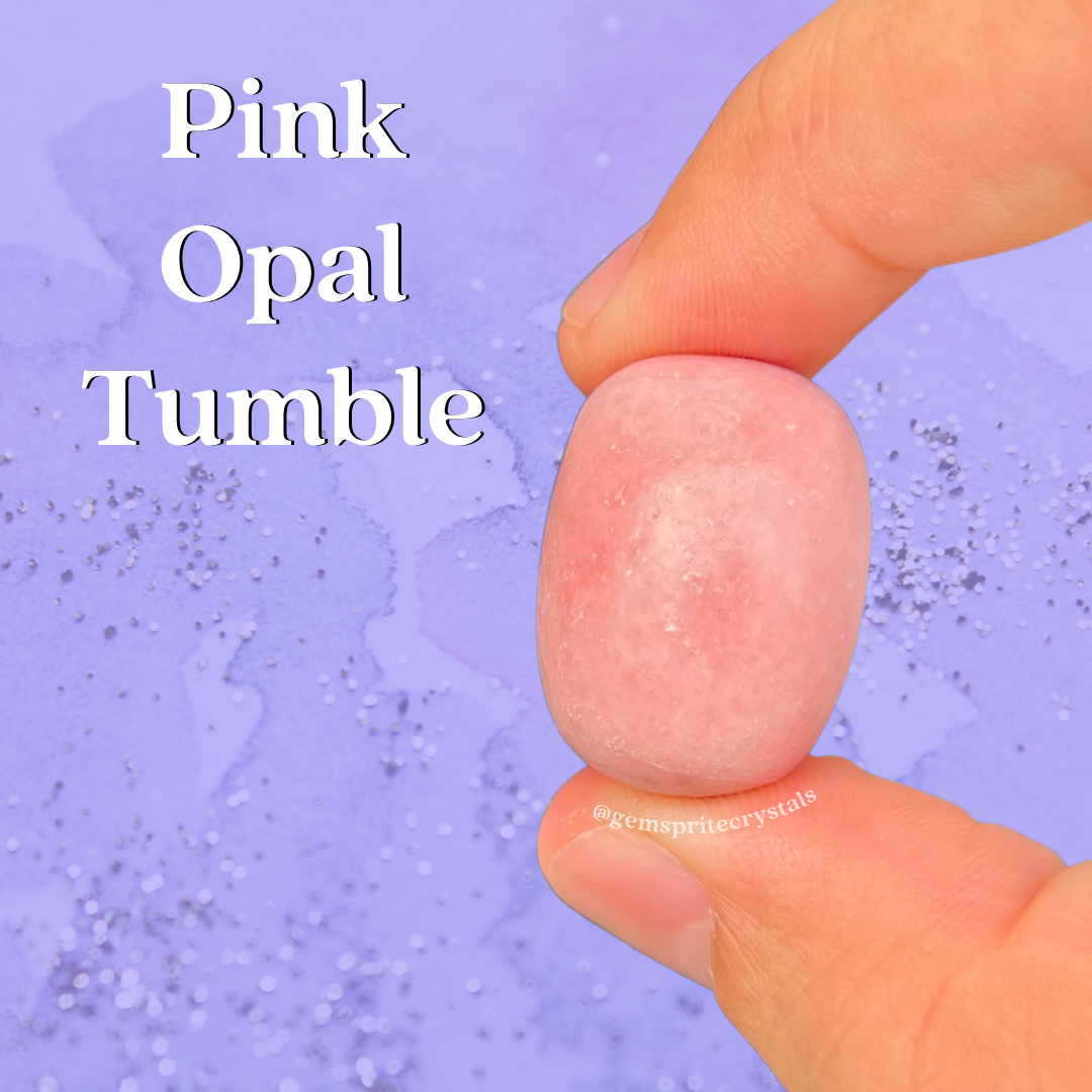 Pink Opal Tumble