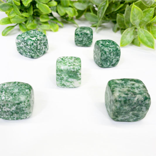 Tree Agate Cubes