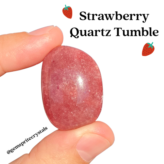 Strawberry Quartz Tumble