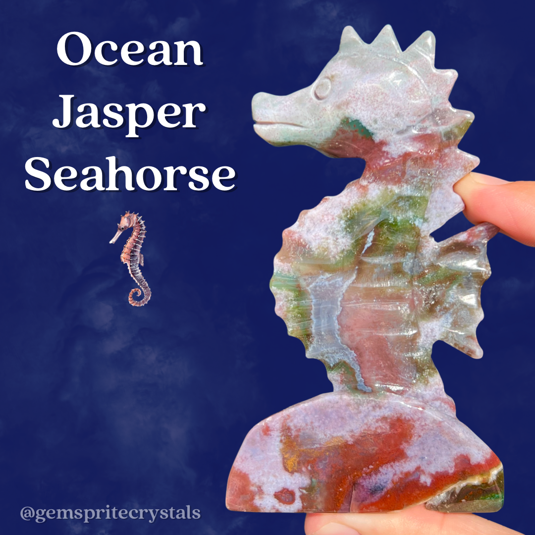 Ocean Jasper Seahorse