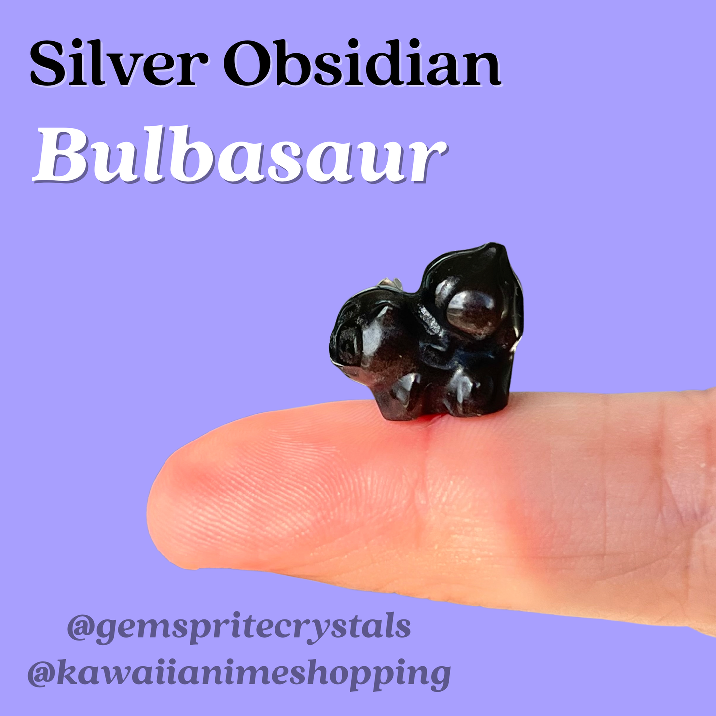 Silver Obsidian Bulbasaur
