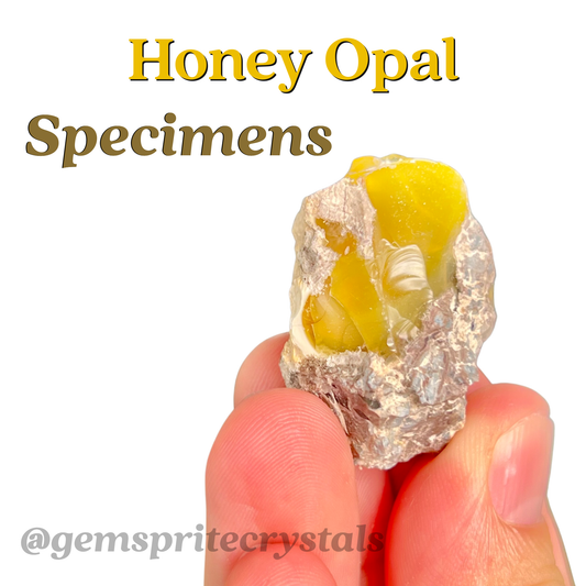 Honey Opal Specimens