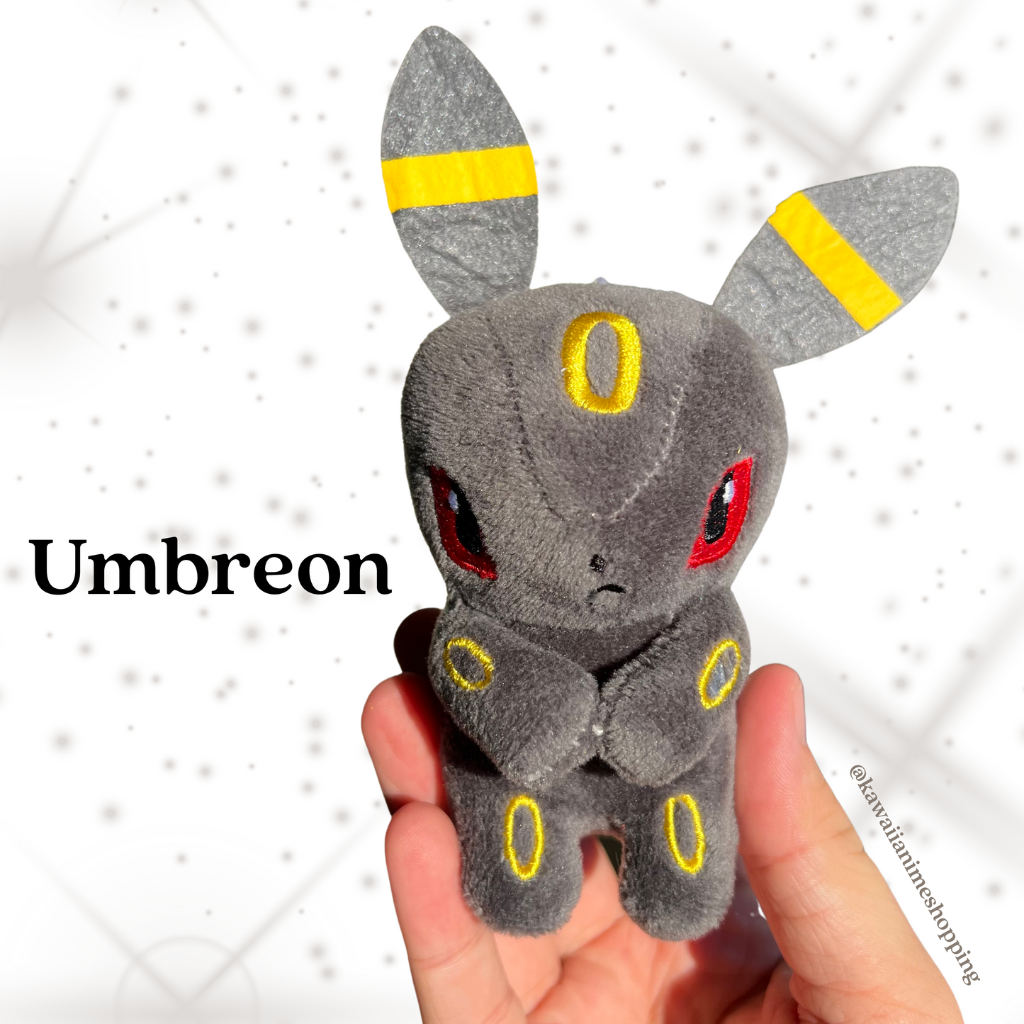 Eevee Evolution Plushie Keychains