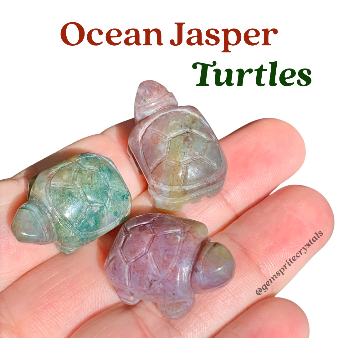 Ocean Jasper Turtles