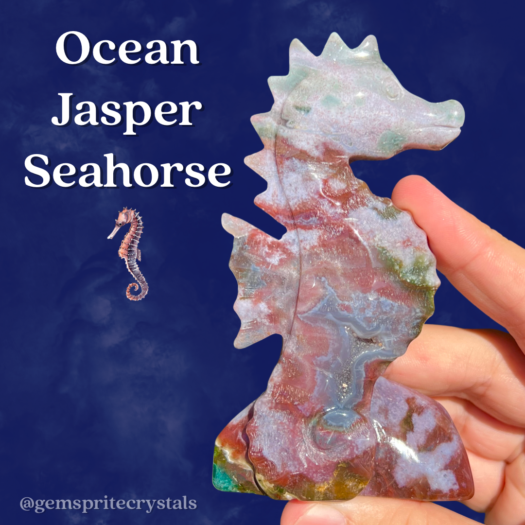 Ocean Jasper Seahorse