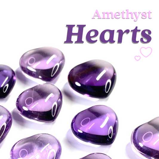 Amethyst Heart - Super High Quality