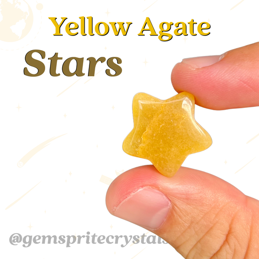 Yellow Agate Stars