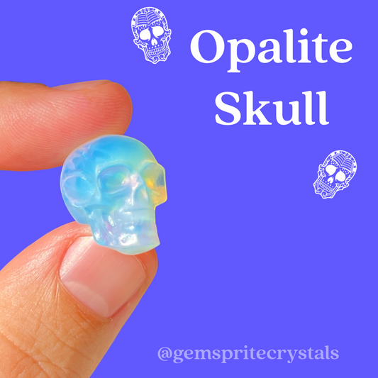 Opalite Skull