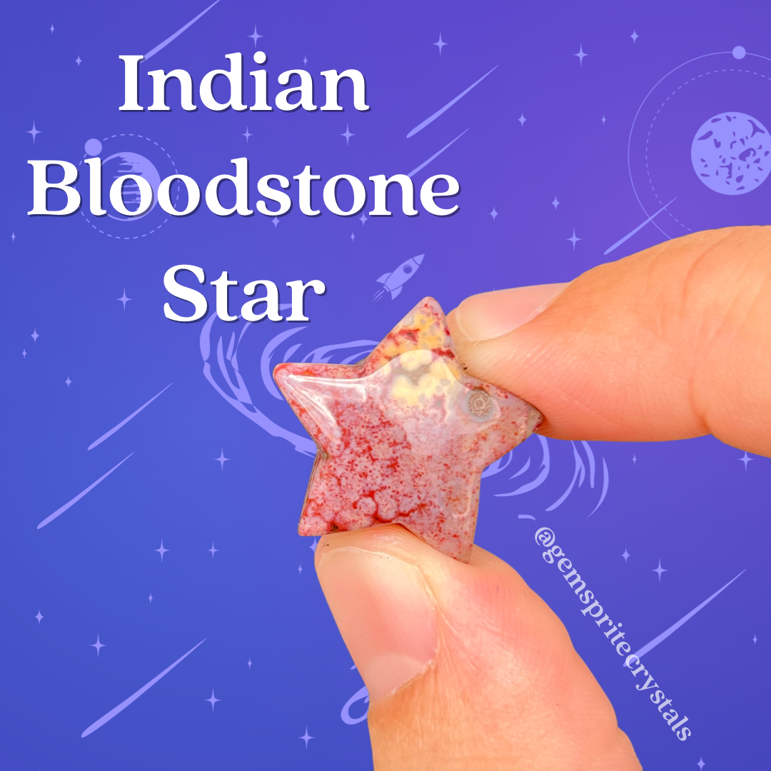 Indian Bloodstone Star