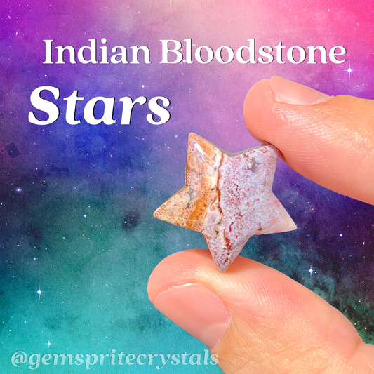 Indian Bloodstone Stars