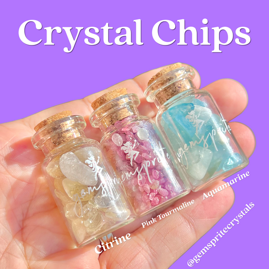 Crystal Chip Jars