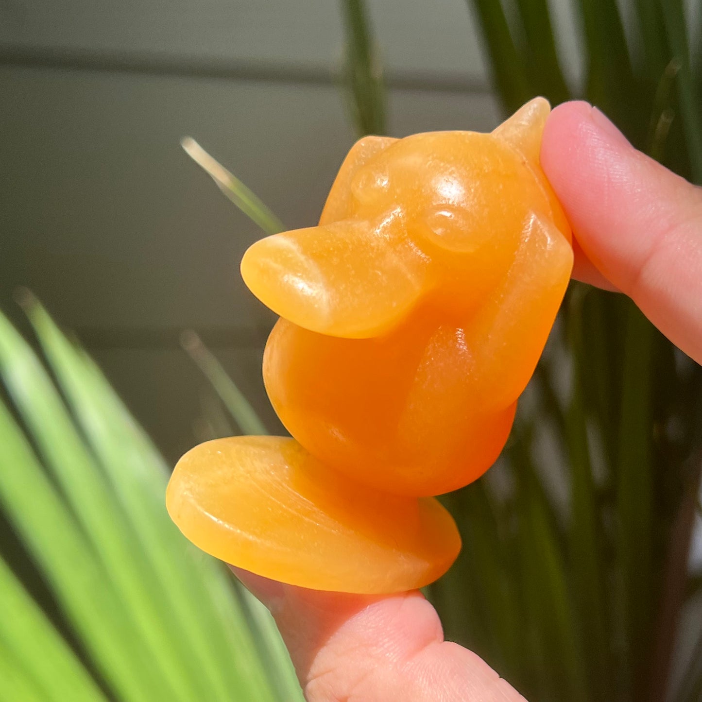 Yellow Calcite Psyduck