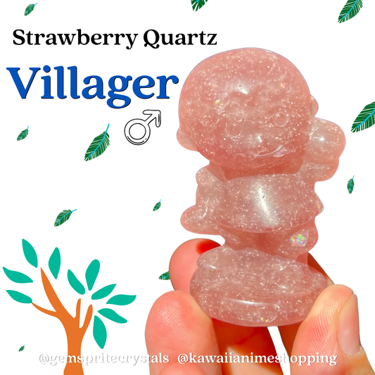 Strawberry Quartz Villager