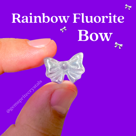 Rainbow Fluorite Bow